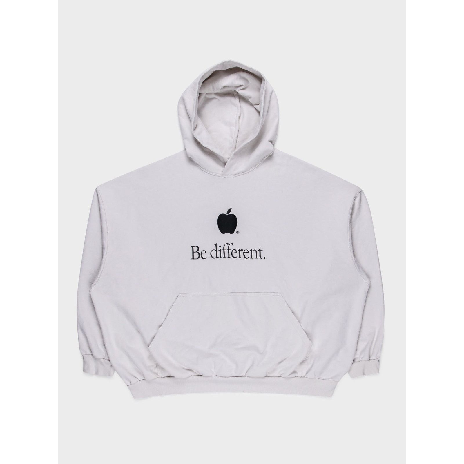 Balenciaga 'Be Different' Oversized Hoodie Size US L / EU 52-54 / 3 - 1 Thumbnail