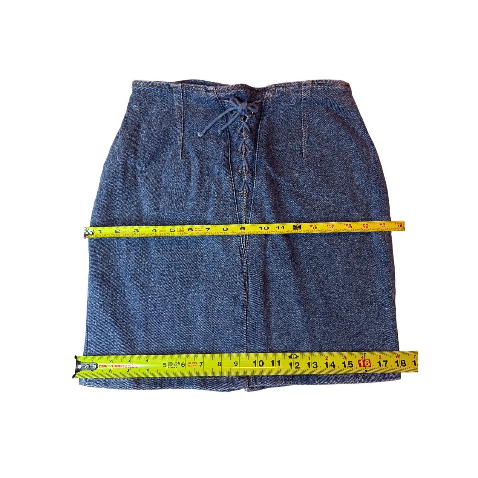 Vintage Rare Vintage 80s 90s Vertigo High Waisted Skirt Denim Set Size M / US 6-8 / IT 42-44 - 8 Thumbnail