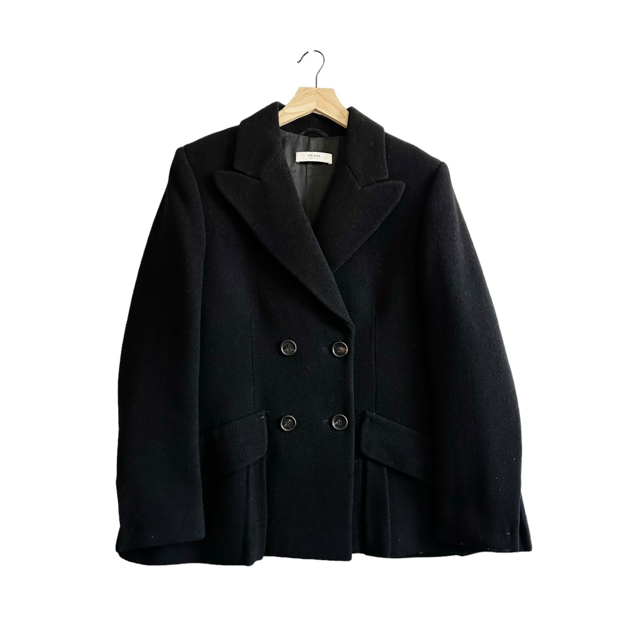 Prada Archival F/W 2009 Runway Look 14 Wool Jacket