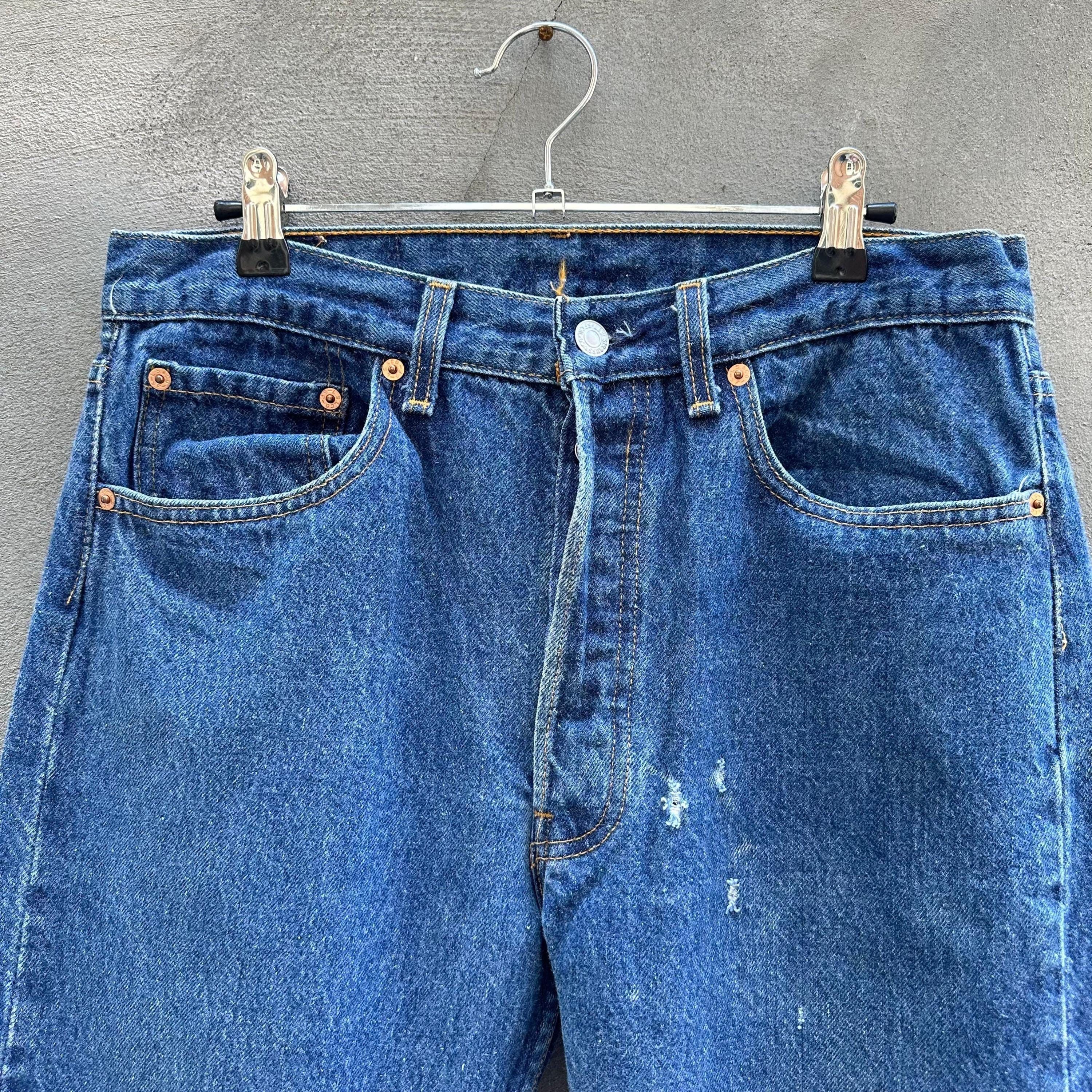 Levi's × Vintage 90's Vintage Levi's 501 Denim Jeans Size US 30 / EU 46 - 2 Thumbnail