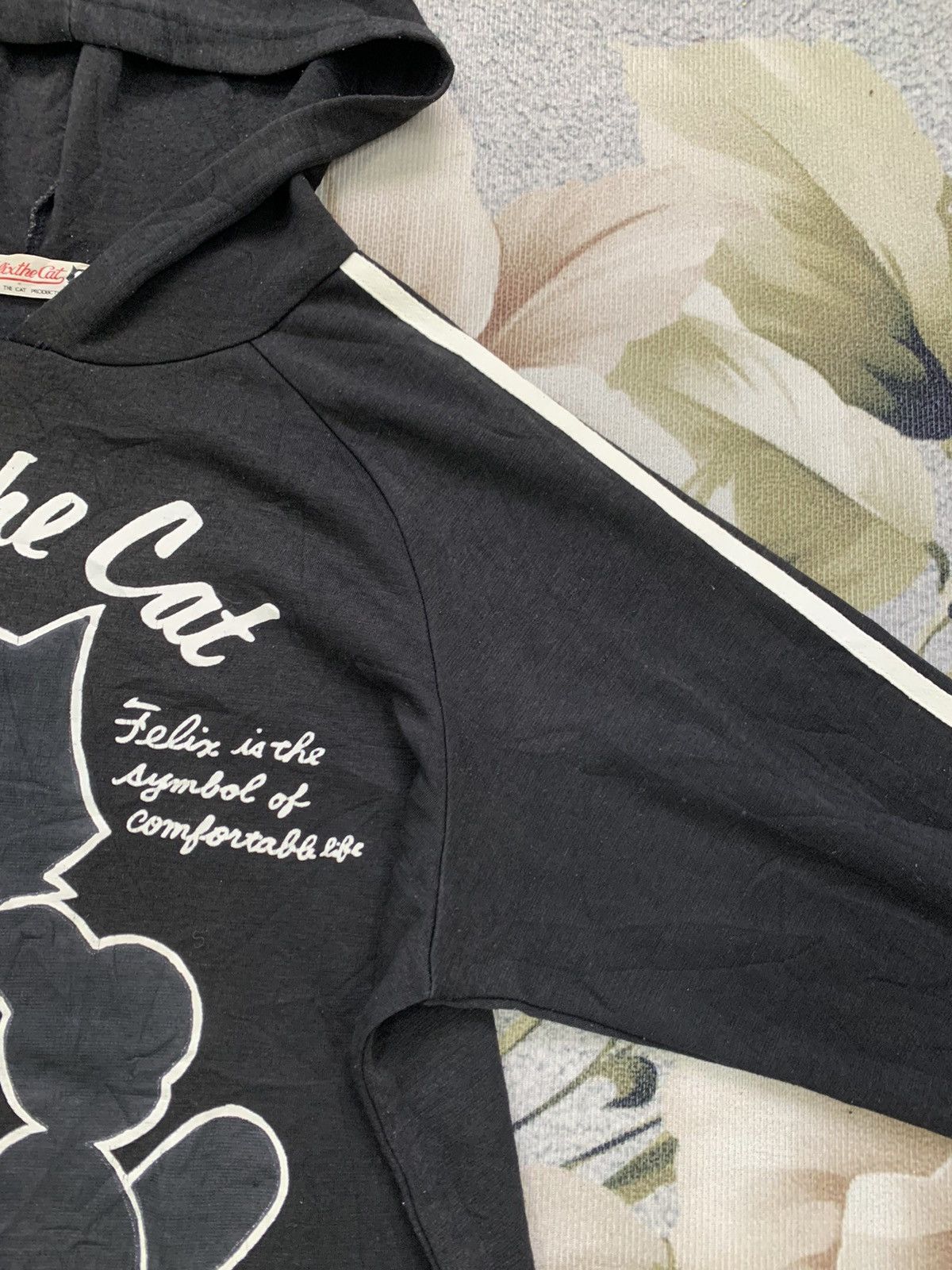 Anime Vtg 1994 Felix The Cat Big Logo Printed Hoodie Size US M / EU 48-50 / 2 - 6 Thumbnail