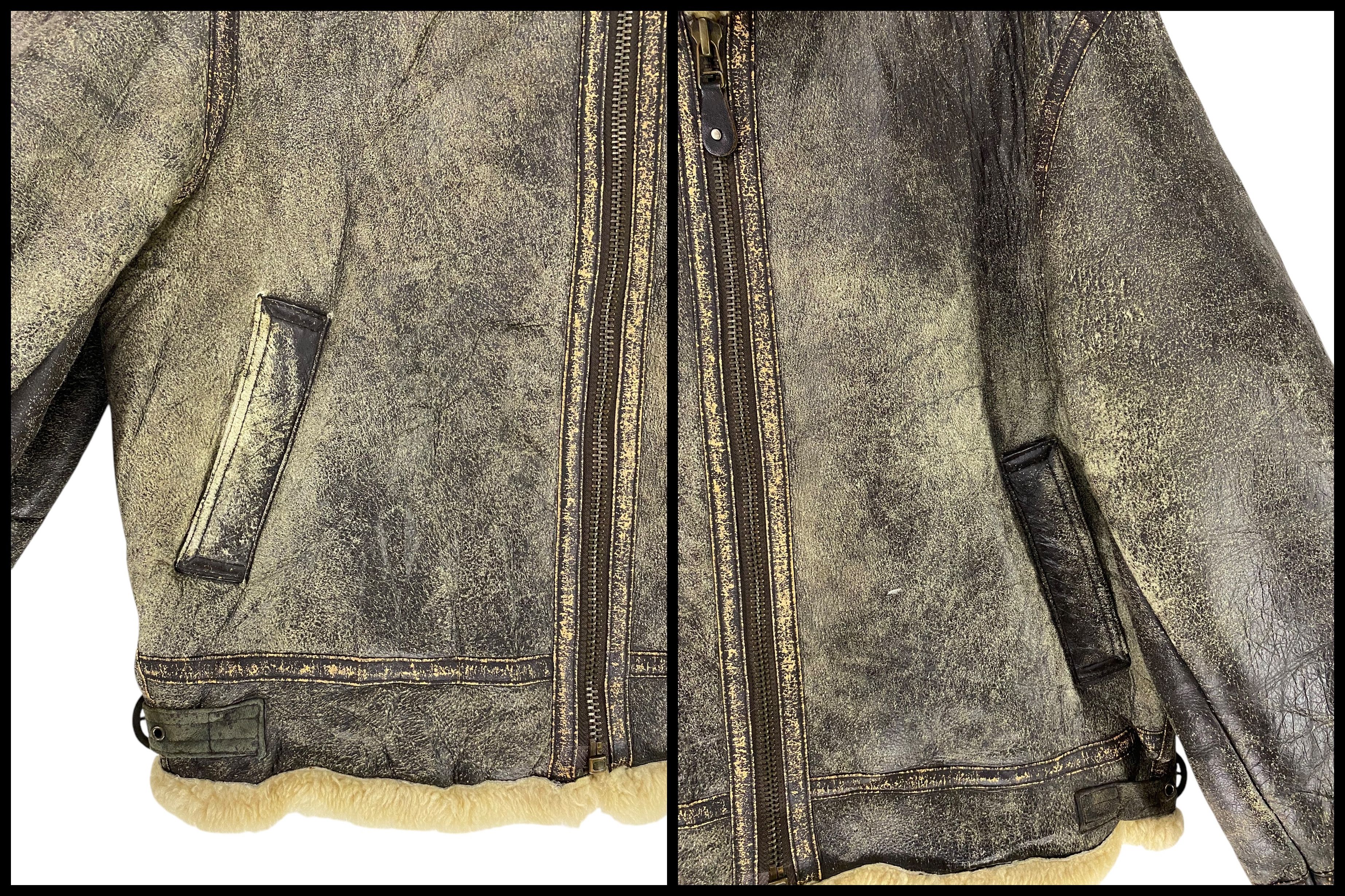 Japanese Brand 2000s JK Members type B-3 bomber jacket Shearling jacket Size US L / EU 52-54 / 3 - 9 Thumbnail