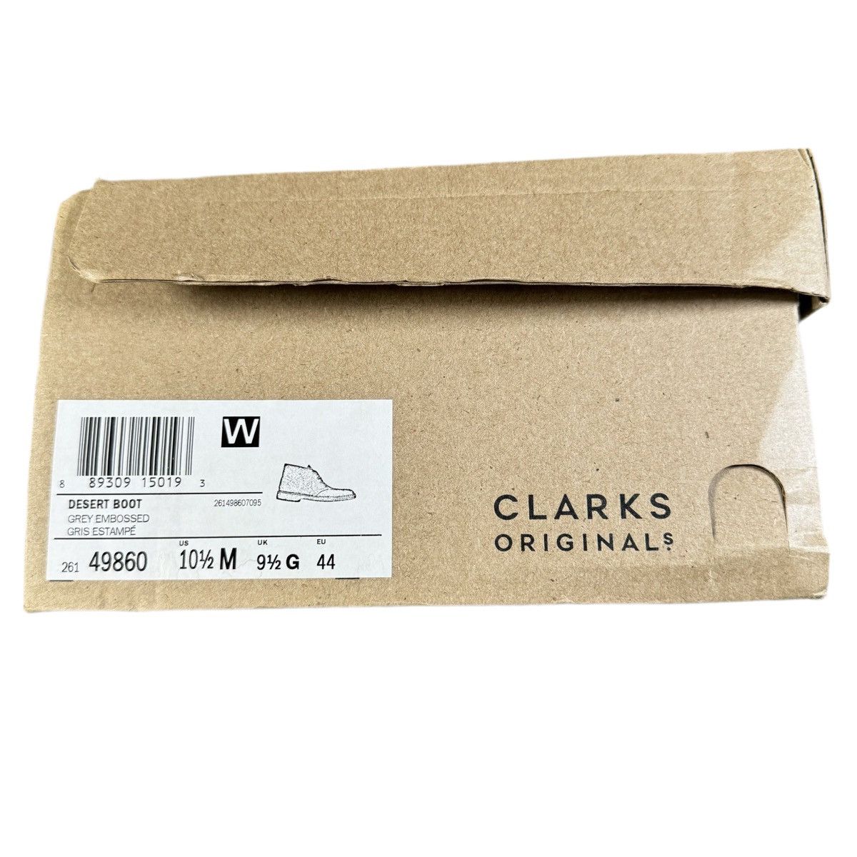 Bape × Clarks Bape Clark’s Desert Boot Grey Embossed Size US 10.5 / EU 43-44 - 14 Thumbnail
