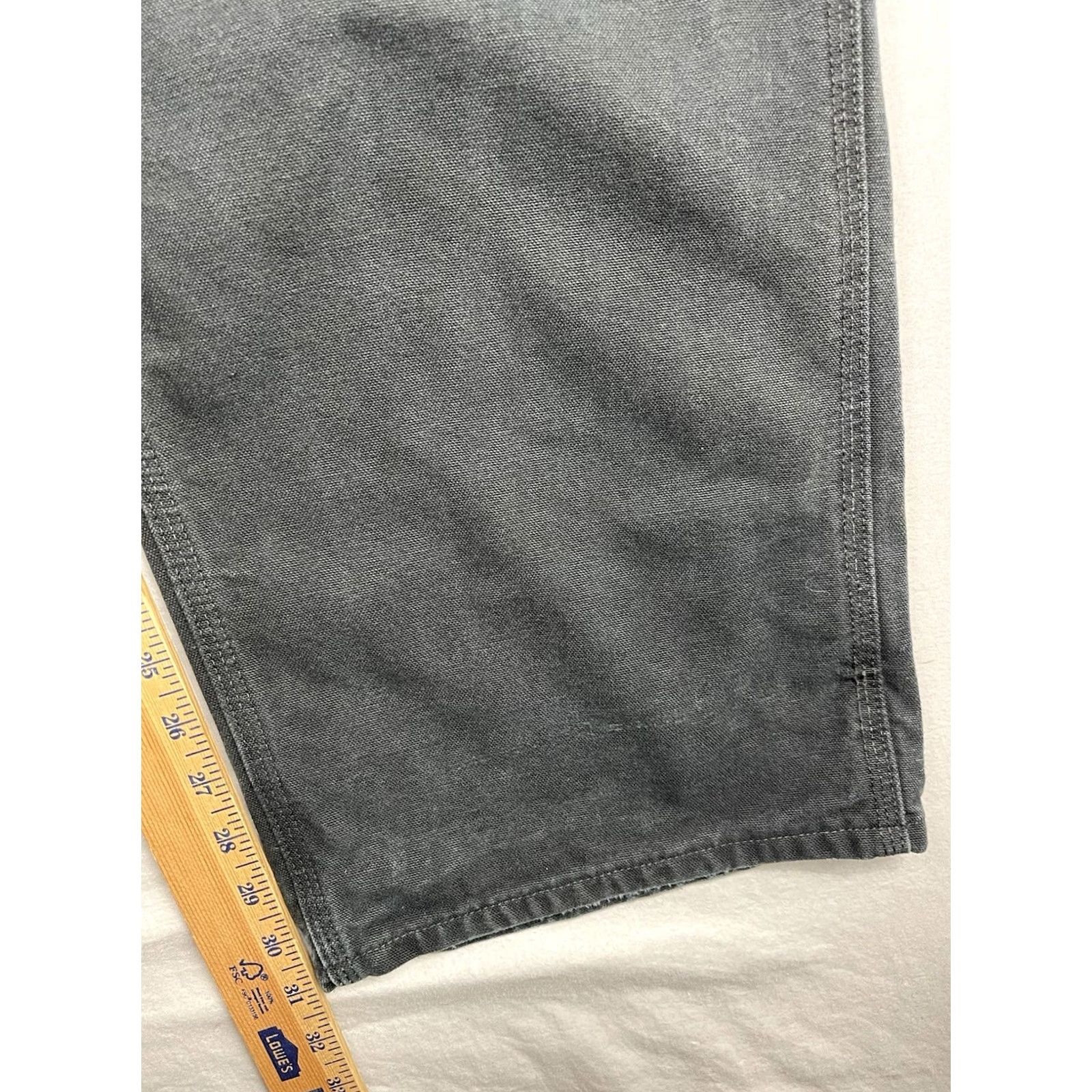 Carhartt Carhartt Pants Mens 44x32 Black Carpenter Relaxed Original Fit 5-Pocket Workwear Size 40 in Waist Inseam 31 in USA Logo Size US 44 / EU 60 - 3 Thumbnail