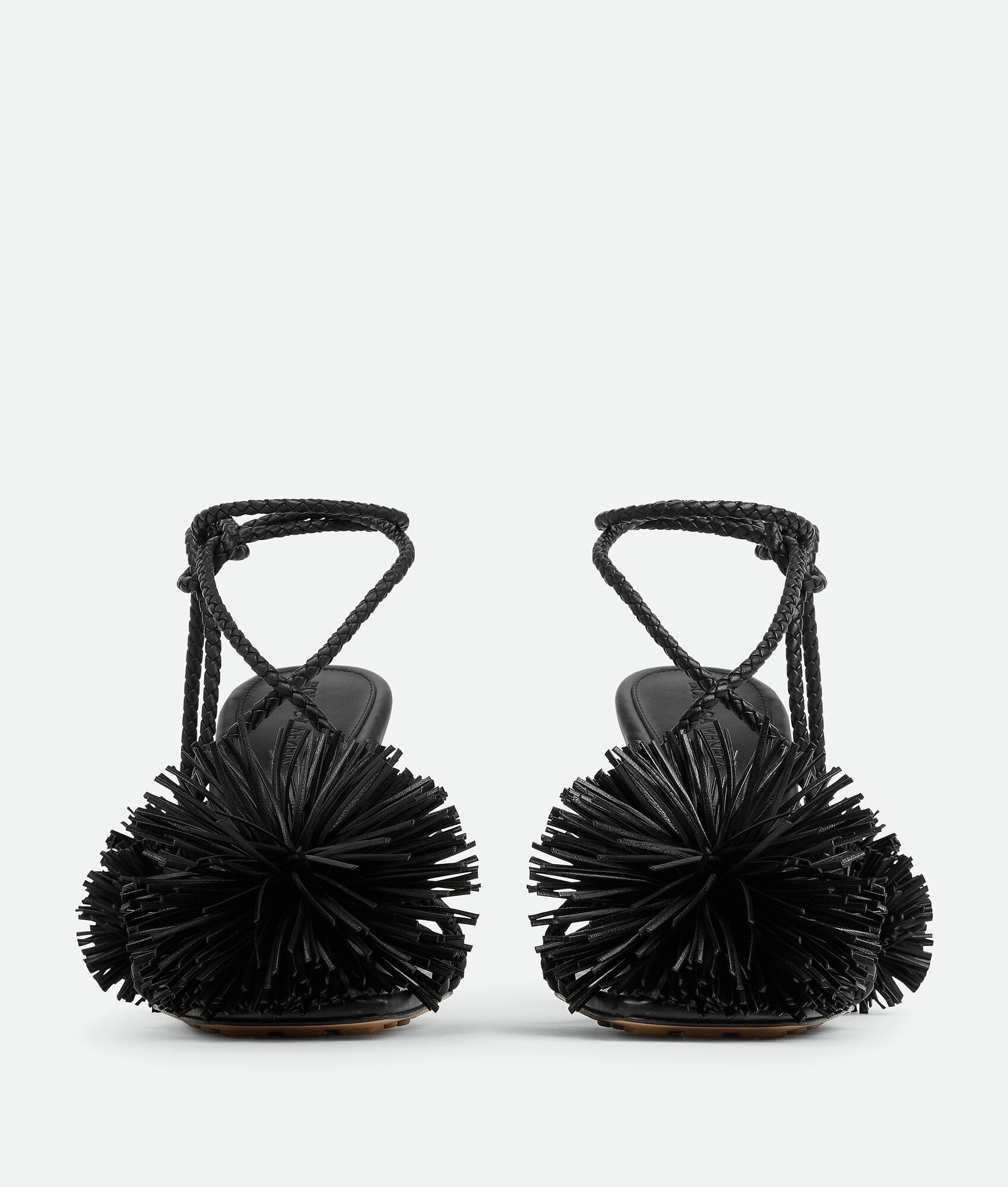 Bottega Veneta o1bcso1str0725 Adam Sandals in Black Size US 11 / IT 41 - 2 Thumbnail