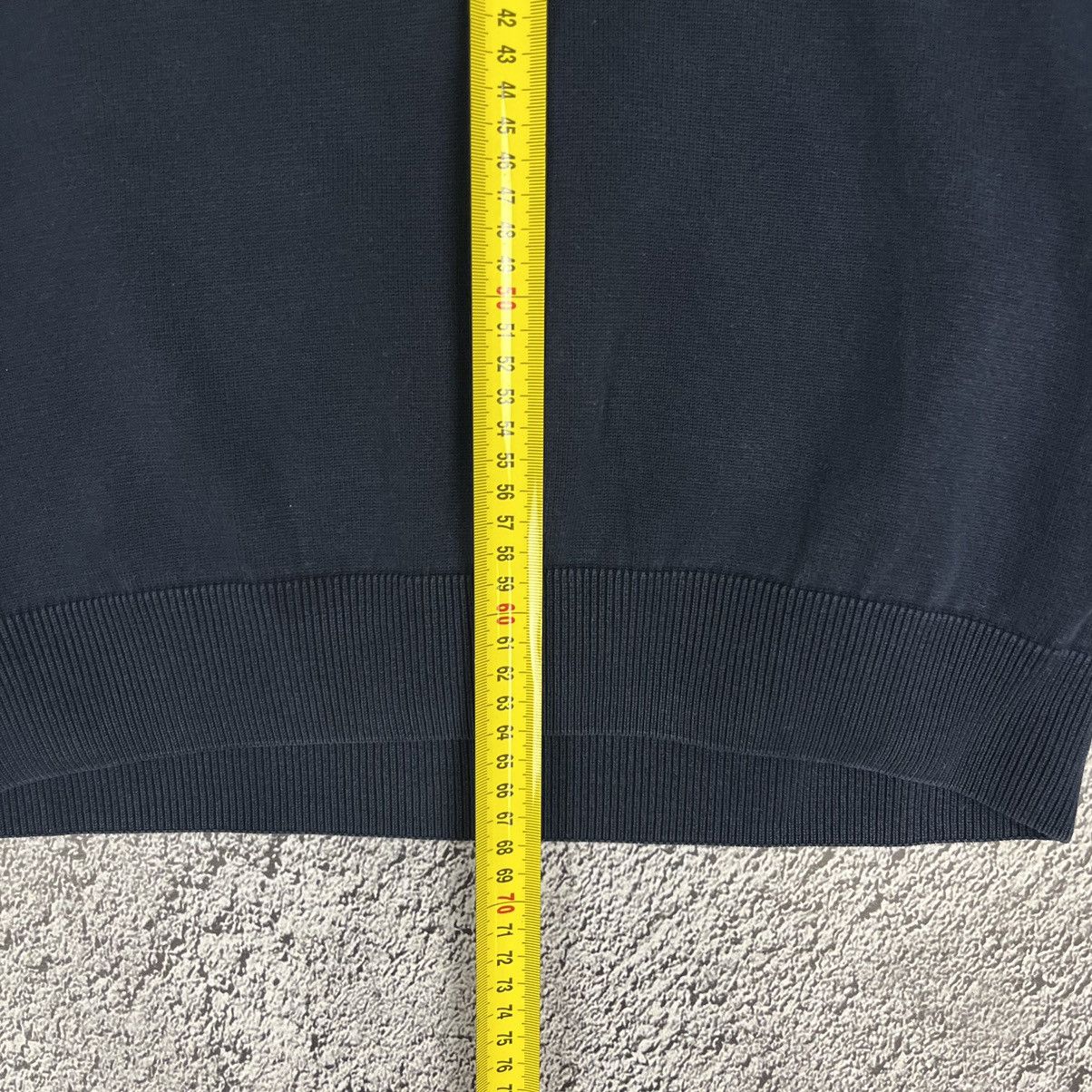 Lacoste × Vintage 🦎 VINTAGE 🦎 Lacoste dark blue Sweatshirt sweater Size US M / EU 48-50 / 2 - 11 Thumbnail