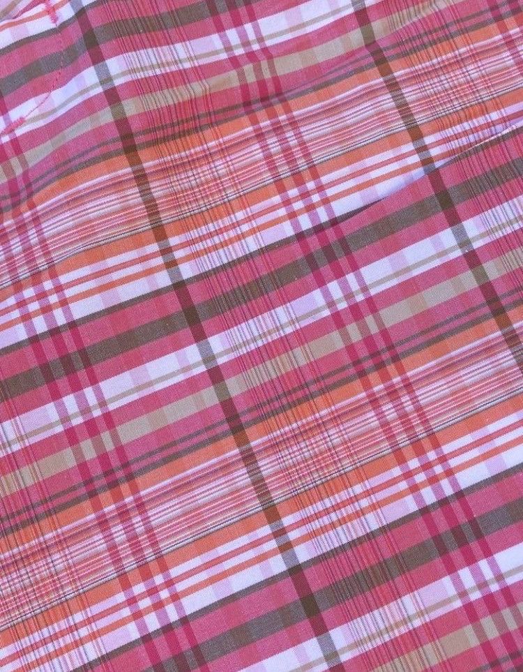 Izod IZOD Pink Coral Plaid Bermuda Shorts Stretch Women’s NWT 6 Size 28" / US 6 / IT 42 - 7 Thumbnail