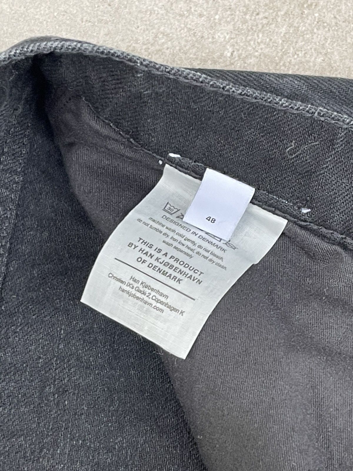 Han Kjobenhavn !DS! FW22 Han Kjobenhavn Tribal Baggy Distressed Denim Pants Size US 32 / EU 48 - 23 Thumbnail