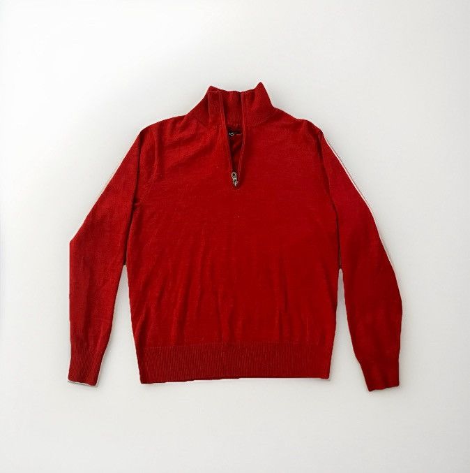 Apt. 9 Y2K Red Quarter Zip Turtleneck Sweater – Women’s M Size M / US 6-8 / IT 42-44 - 1 Thumbnail
