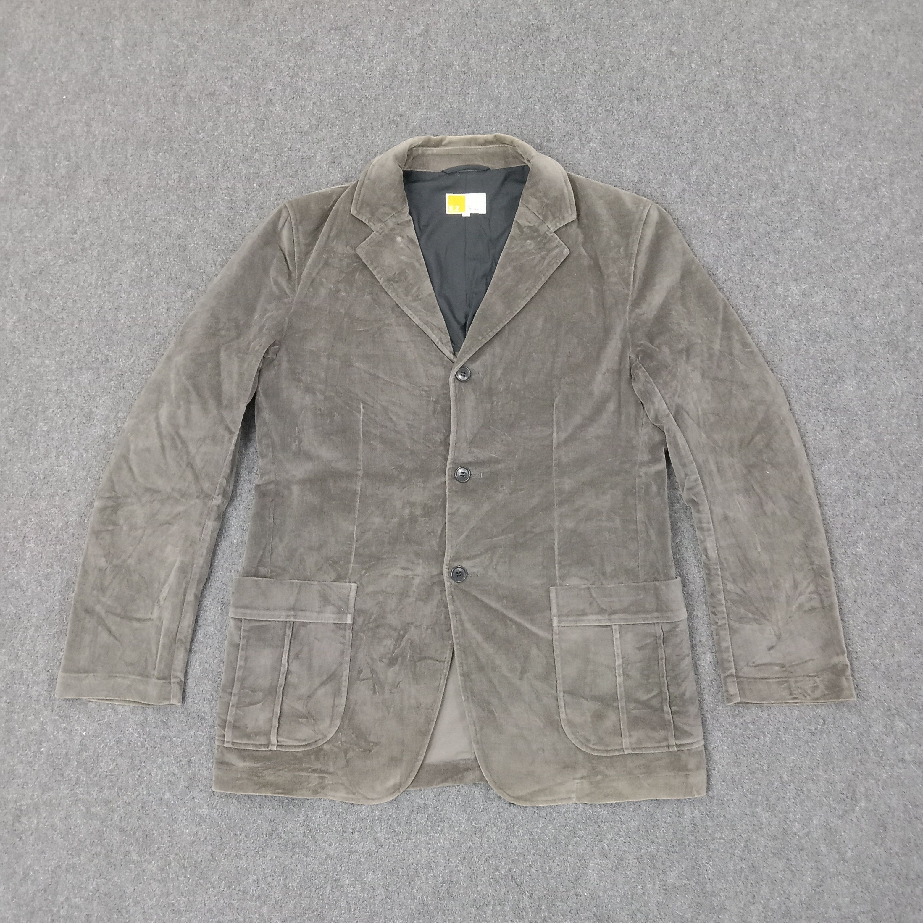 Vintage E.Z. by Zegna Luxury Brand Coat Jacket C246N10 Size US S / EU 44-46 / 1 - 1 Thumbnail