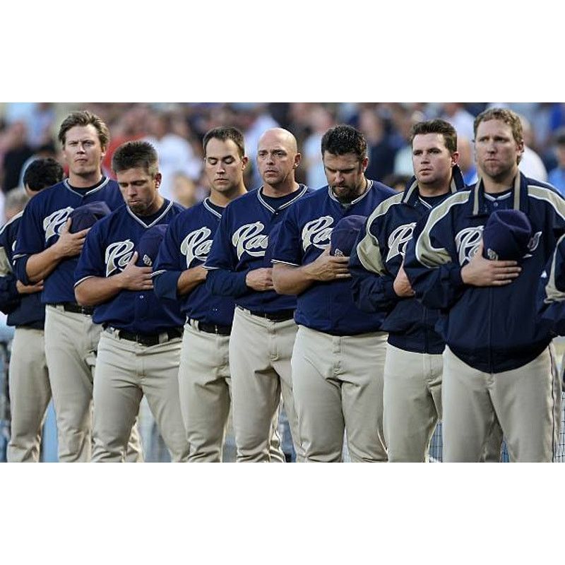 Majestic × Starter San Diego Padres 2000s MAJESTIC Dugout bomber M navy MLB vtg Size US M / EU 48-50 / 2 - 10 Thumbnail