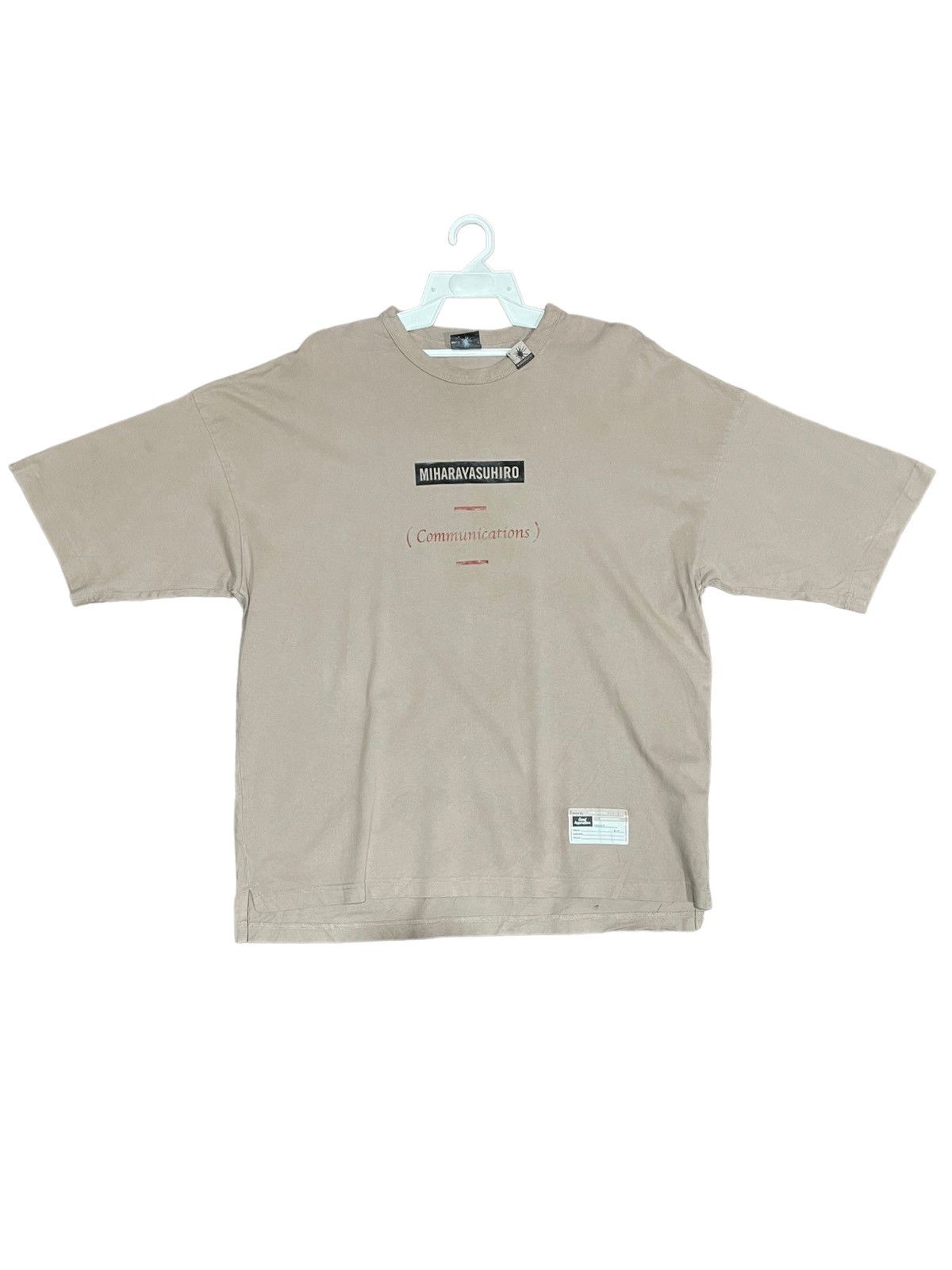 If Six Was Nine × Le Grande Bleu (L.G.B.) × Maison MIHARA YASUHIRO Miharayasuhiro Good Inspiration Boxy Baggy Tee Size US L / EU 52-54 / 3 - 2 Thumbnail
