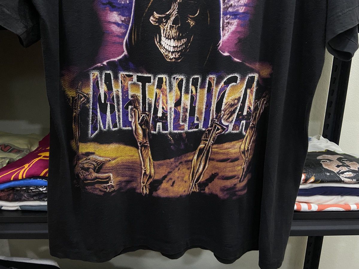Band Tees × Vintage Vintage 90s METALLICA Bootleg Load Tour TShirt Size US L / EU 52-54 / 3 - 4 Thumbnail