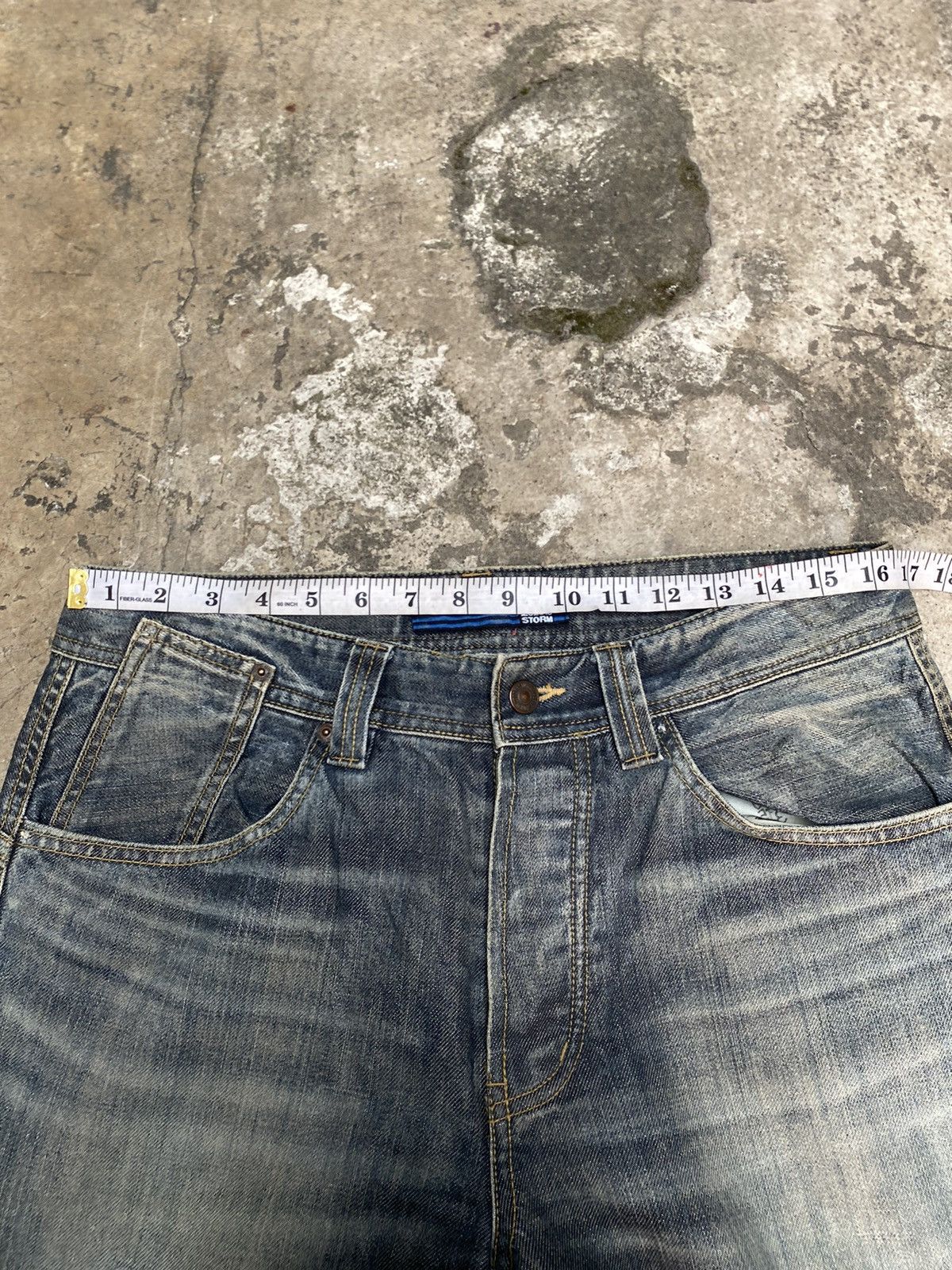 Vintage Vintage Y2K Strom Baggy Jeans Size US 33 - 7 Thumbnail