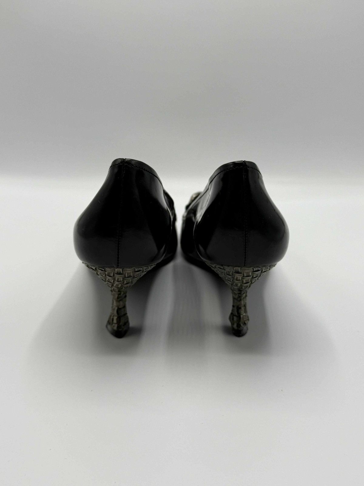 Prada Prada Patent Leather Bow Accents Pumps Size US 7 / IT 37 - 5 Thumbnail