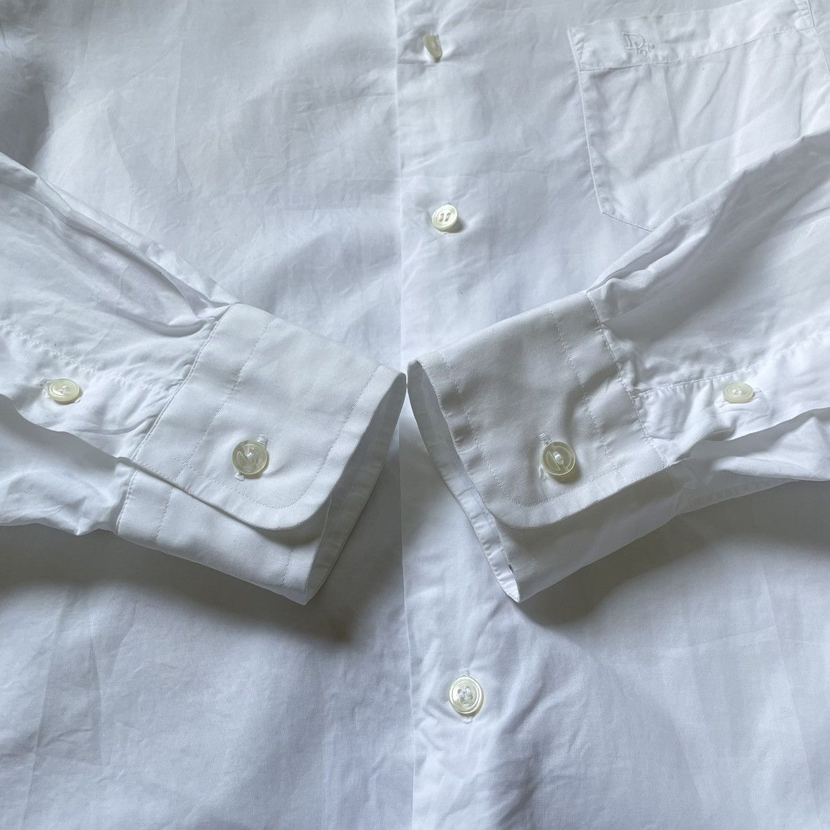 Christian Dior Monsieur ARCHIVE CHRISTIAN DIOR MONSIEUR WHITE SHIRT LONG SLEEVE Size US M / EU 48-50 / 2 - 6 Thumbnail
