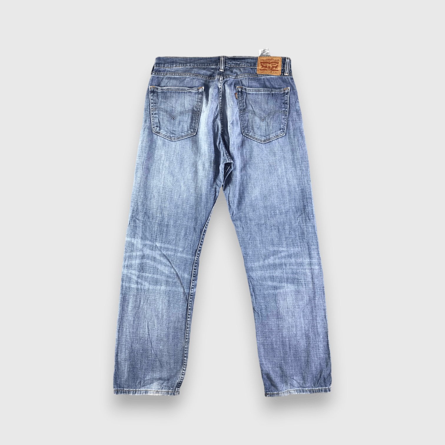 Levi's Vintage Blue Wash Levis 505 Jeans-J4504 Size US 35 - 2 Thumbnail