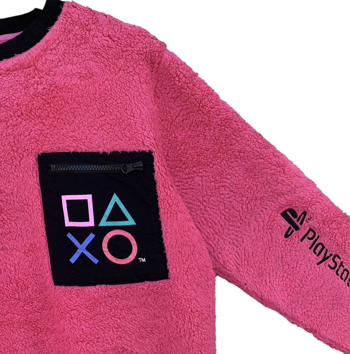 Playstation PlayStation Fleece Sweatshirt Embroidery Logo Size M / US 6-8 / IT 42-44 - 4 Thumbnail