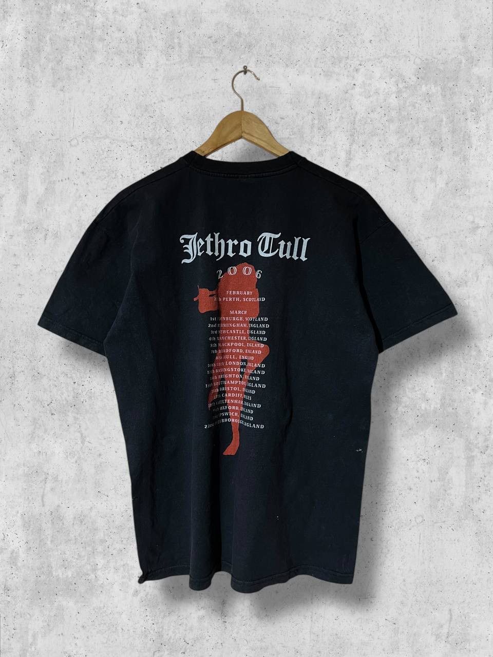 Vintage Jethro Tull tour 2006 vintage rock band tee t shirt metal Size US L / EU 52-54 / 3 - 4 Thumbnail