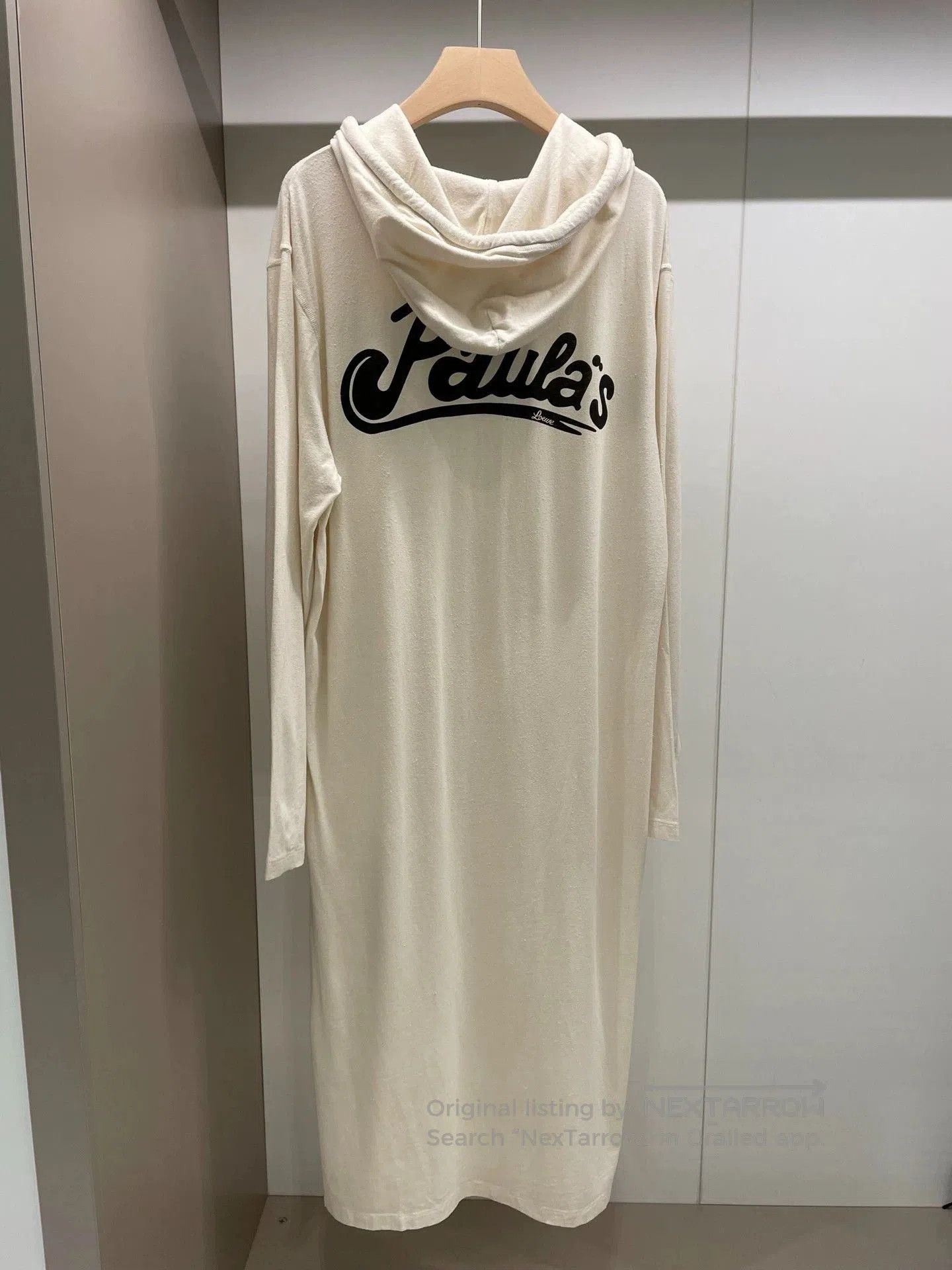 Loewe Loewe Beige Hooded Long Dress S. Size US S / EU 44-46 / 1 - 2 Thumbnail