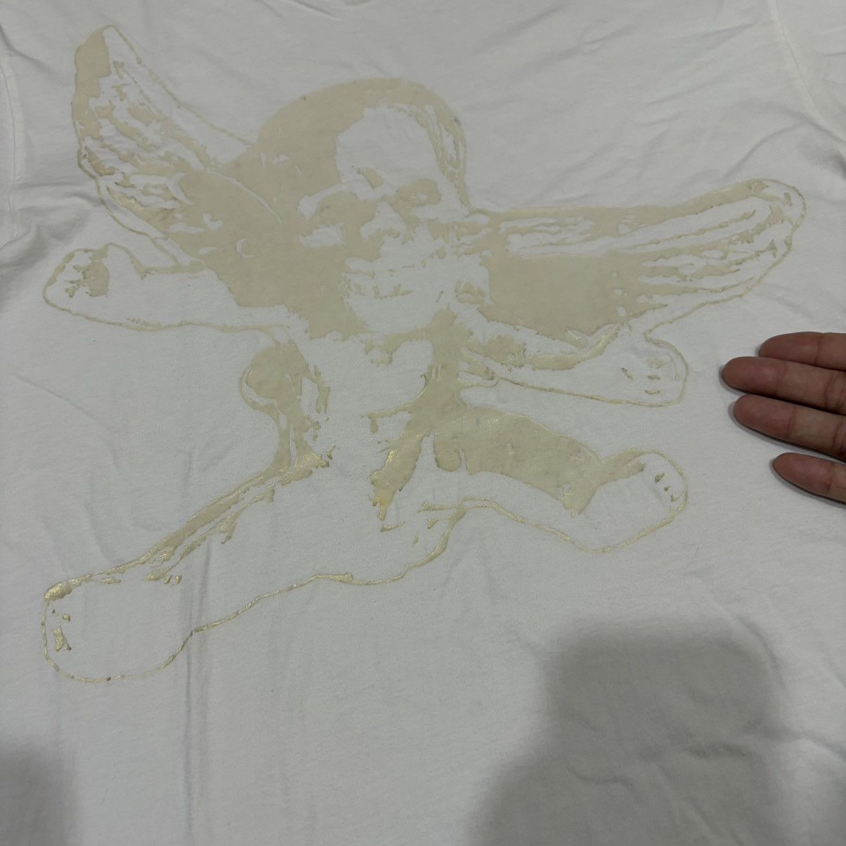 Chrome Hearts Chrome Hearts Vintage Foti Skeleton Big Print Tshirt white Size US S / EU 44-46 / 1 - 2 Thumbnail
