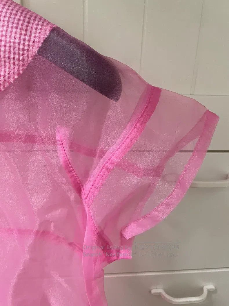 Comme des Garcons Comme Des Garcons Pink sheer top, size S Size S / US 4 / IT 40 - 5 Thumbnail
