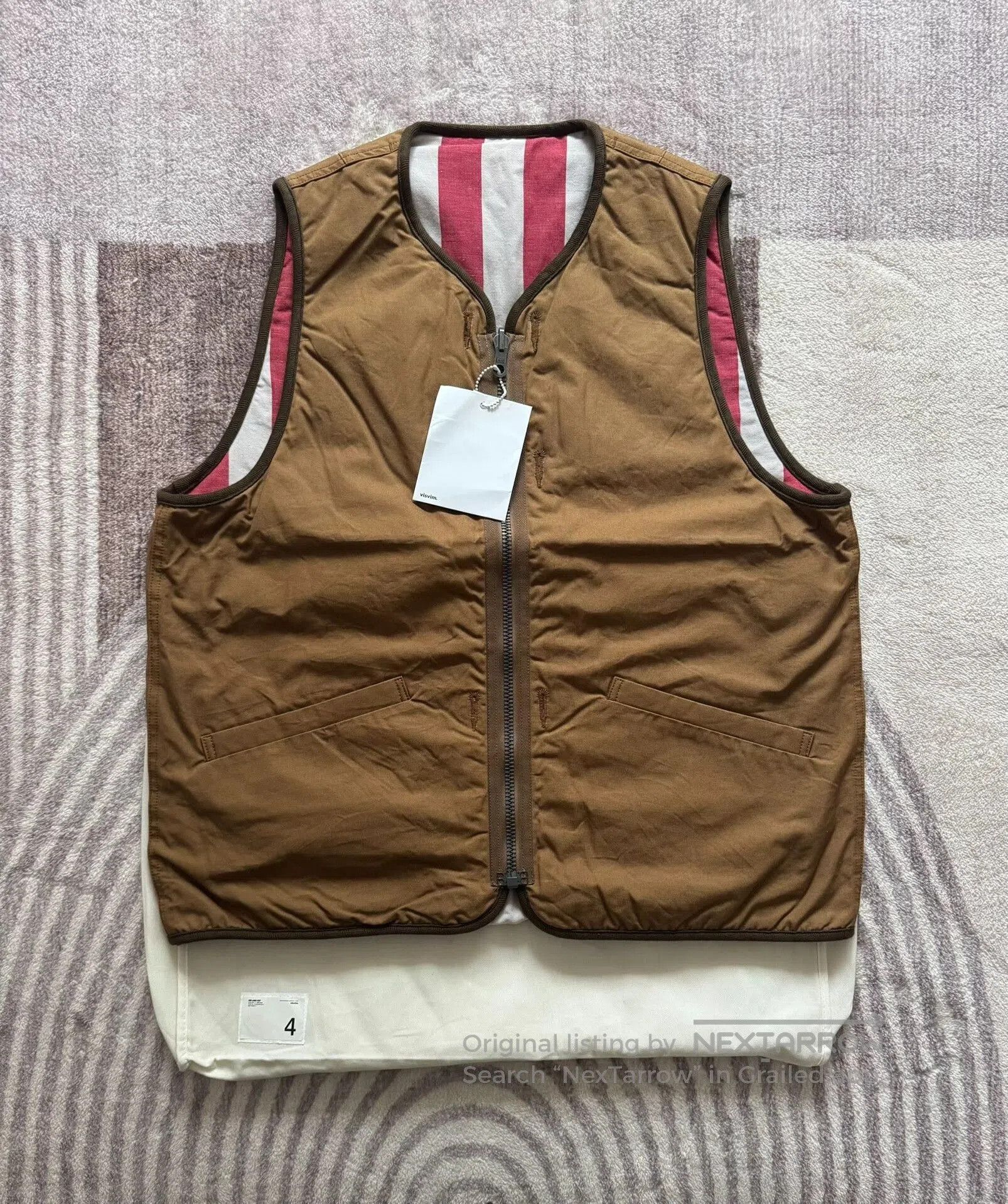 Visvim VISVIM 19SS Iris Liner Vest 2 Black | Grailed