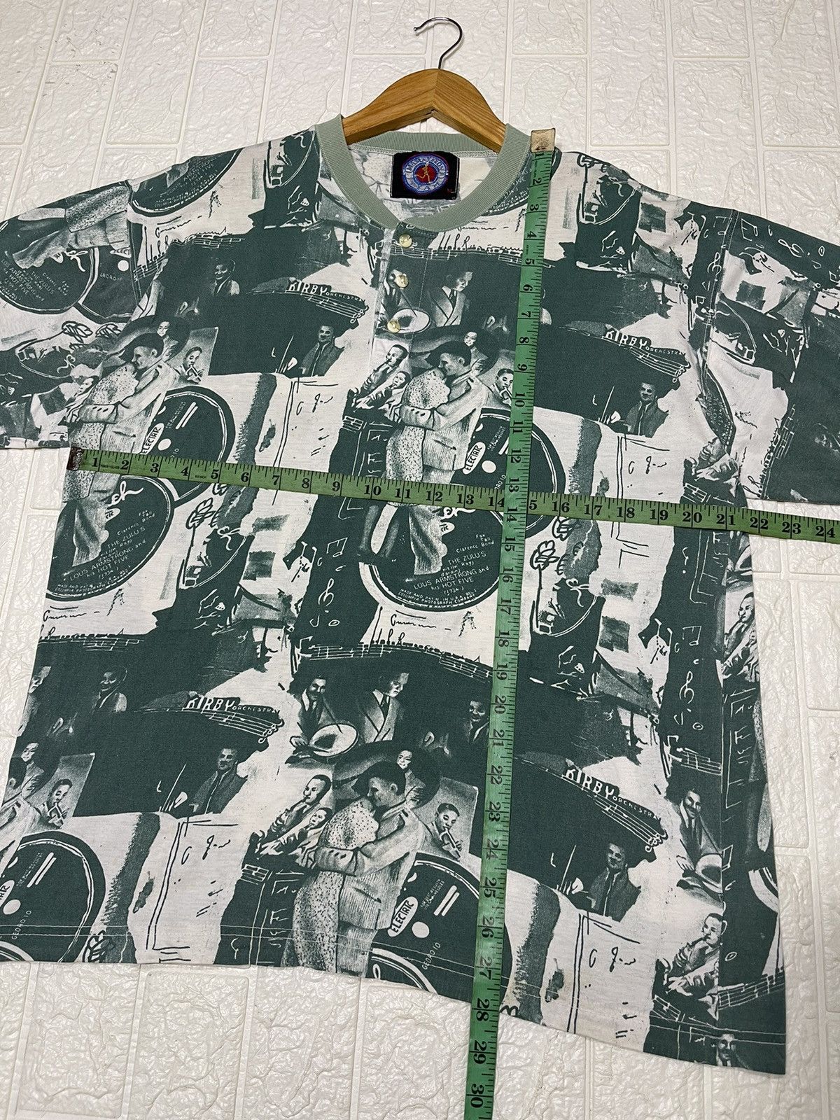 Band Tees Vintage Music Jazz Full Print Size US L / EU 52-54 / 3 - 22 Thumbnail