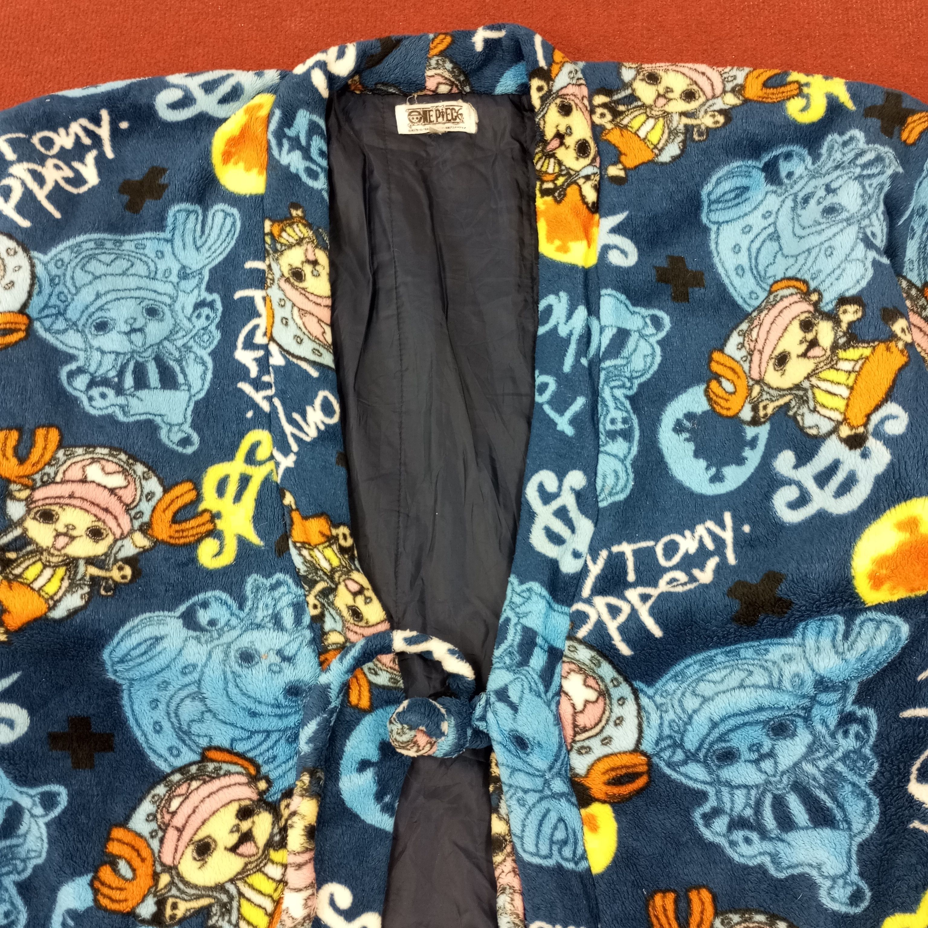 Anime × Vintage One Piece Japanese Anime Cartoon Character Kimono Jacket Size US L / EU 52-54 / 3 - 2 Thumbnail