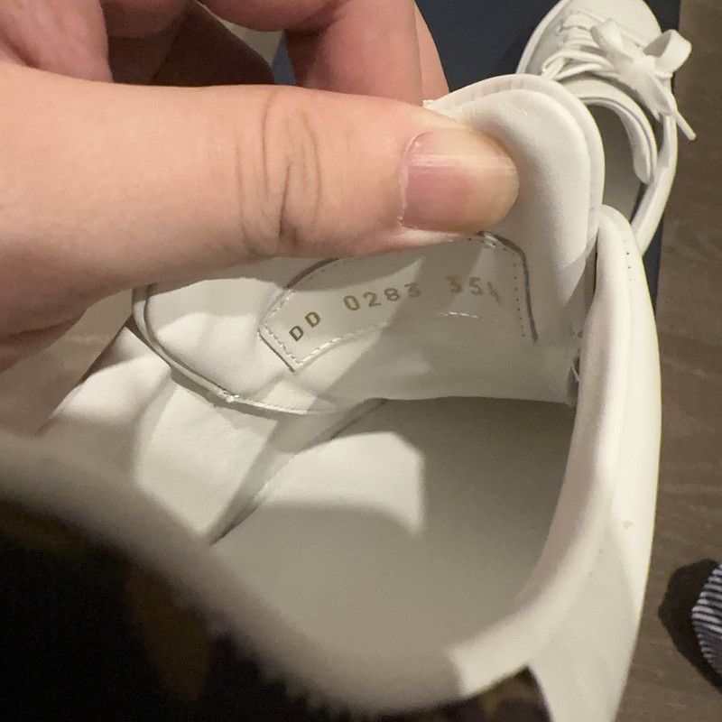 Louis Vuitton Louis Vuitton Time Out White Leather Fashion Sneakers -2508 Size US 4 / IT 34 - 5 Thumbnail