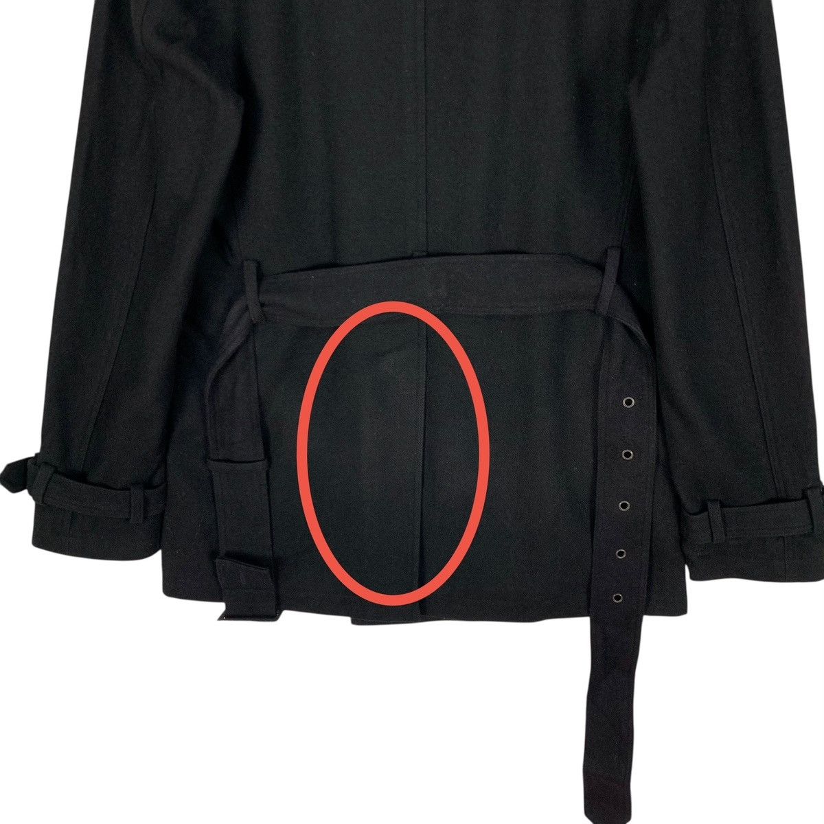 If Six Was Nine Vintage Semanticdesign Wool Short Trench Coat Black Size US S / EU 44-46 / 1 - 16 Thumbnail