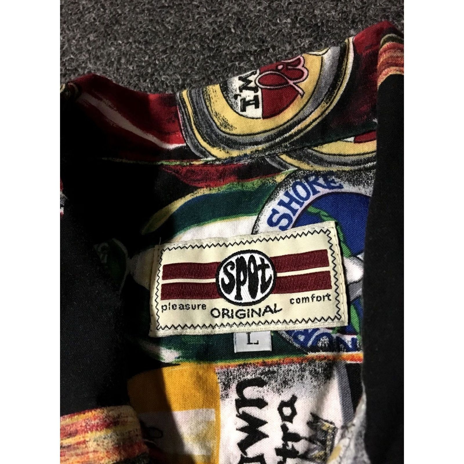 Nautica VINTAGE Spot Hawaiian Beer Bottle Shirt L USA Surfing Nautical Maui Funny Bar Shirt Size US L / EU 52-54 / 3 - 6 Thumbnail