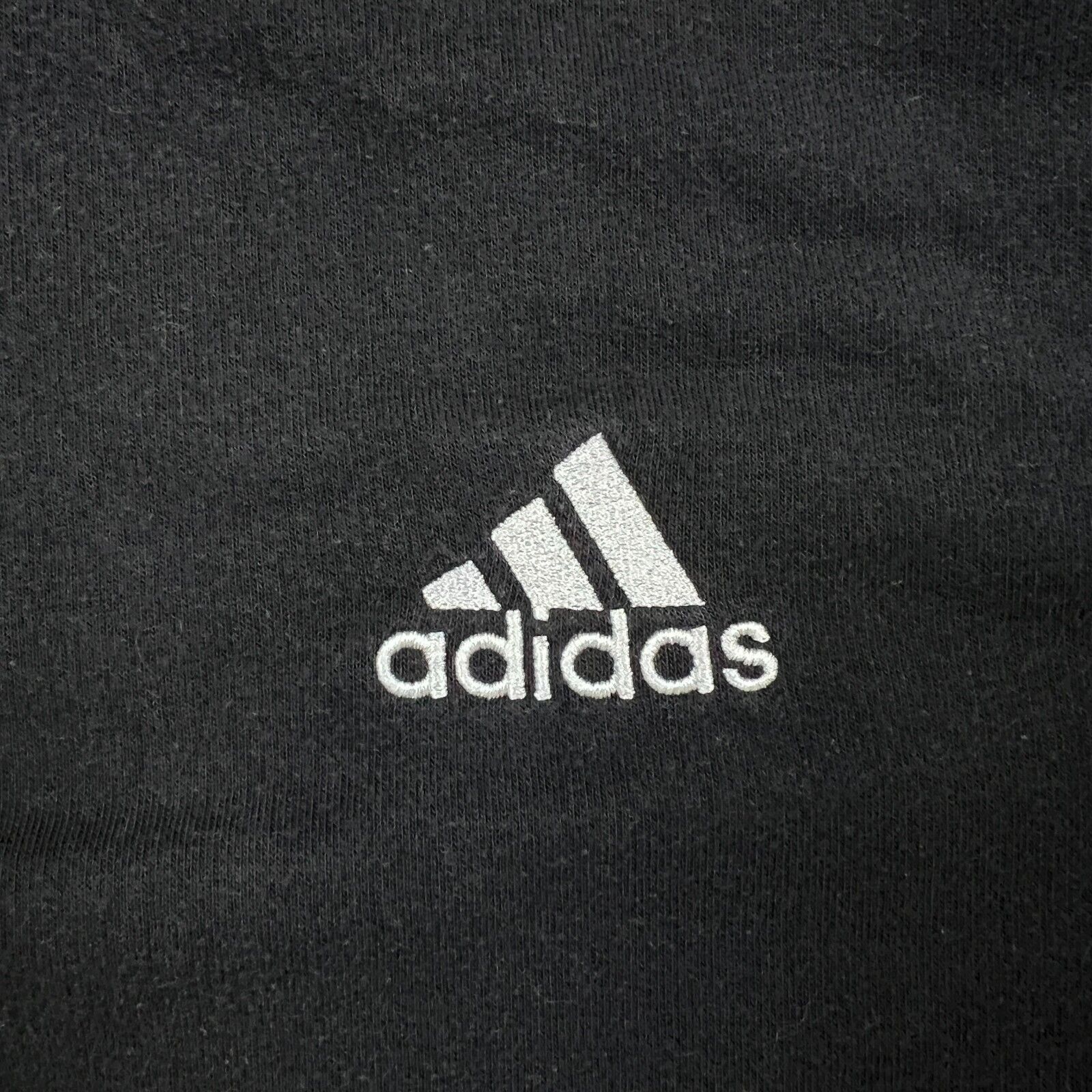 Adidas × Vintage Adidas Sweatshirt Large Stripe Spell Out Pullover Crewneck Size US L / EU 52-54 / 3 - 2 Thumbnail