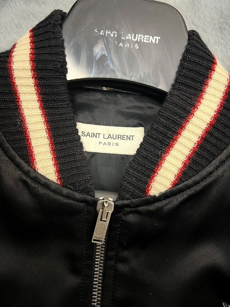 Saint Laurent Paris Saint Laurent Spring Summer Silk Jacket-2506 Size US L / EU 52-54 / 3 - 3 Thumbnail