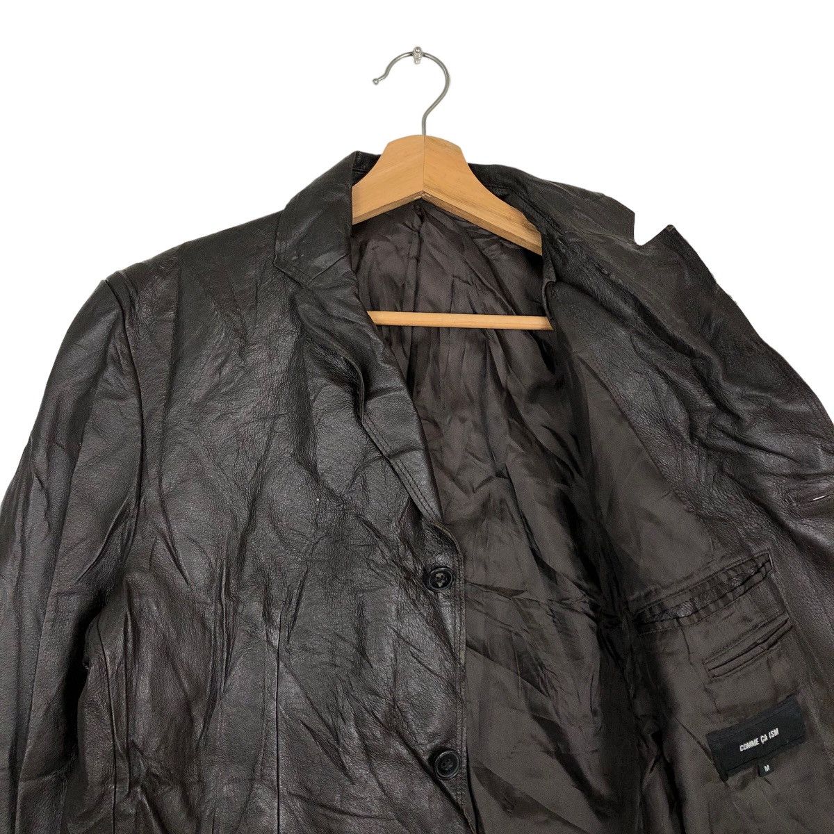 Comme Ca Ism 🔥90’s Rare Genuine Leather Jacket Comme Ca Ism Japan Size US M / EU 48-50 / 2 - 10 Thumbnail