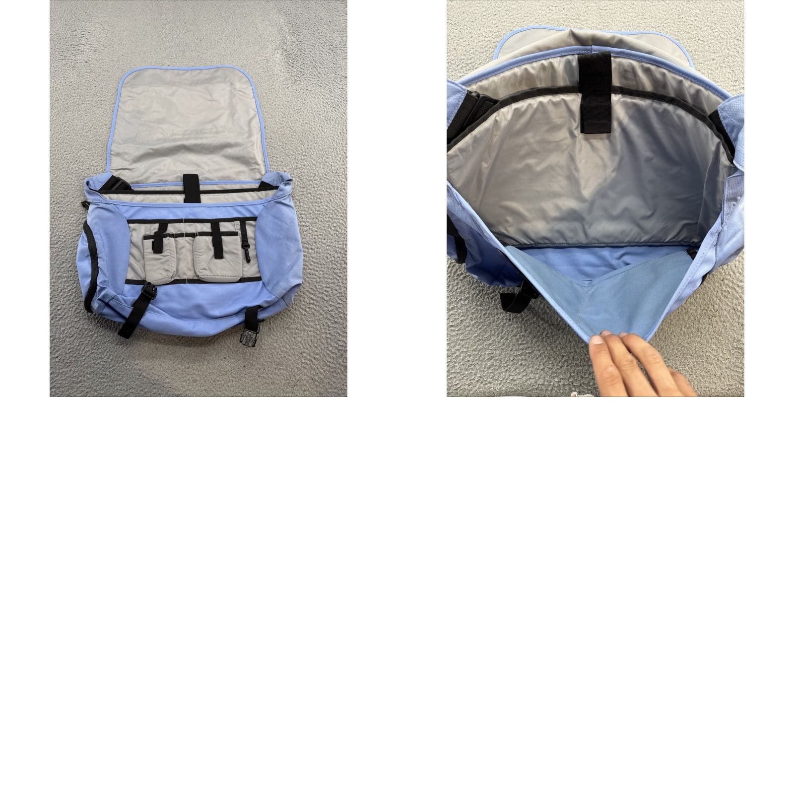 Jansport JanSport Trans TAD7 Verdict Pacific Blue Sling Laptop Tote Bag Unisex Adults Vintage Y2K NEW Bag? Size ONE SIZE - 8 Thumbnail
