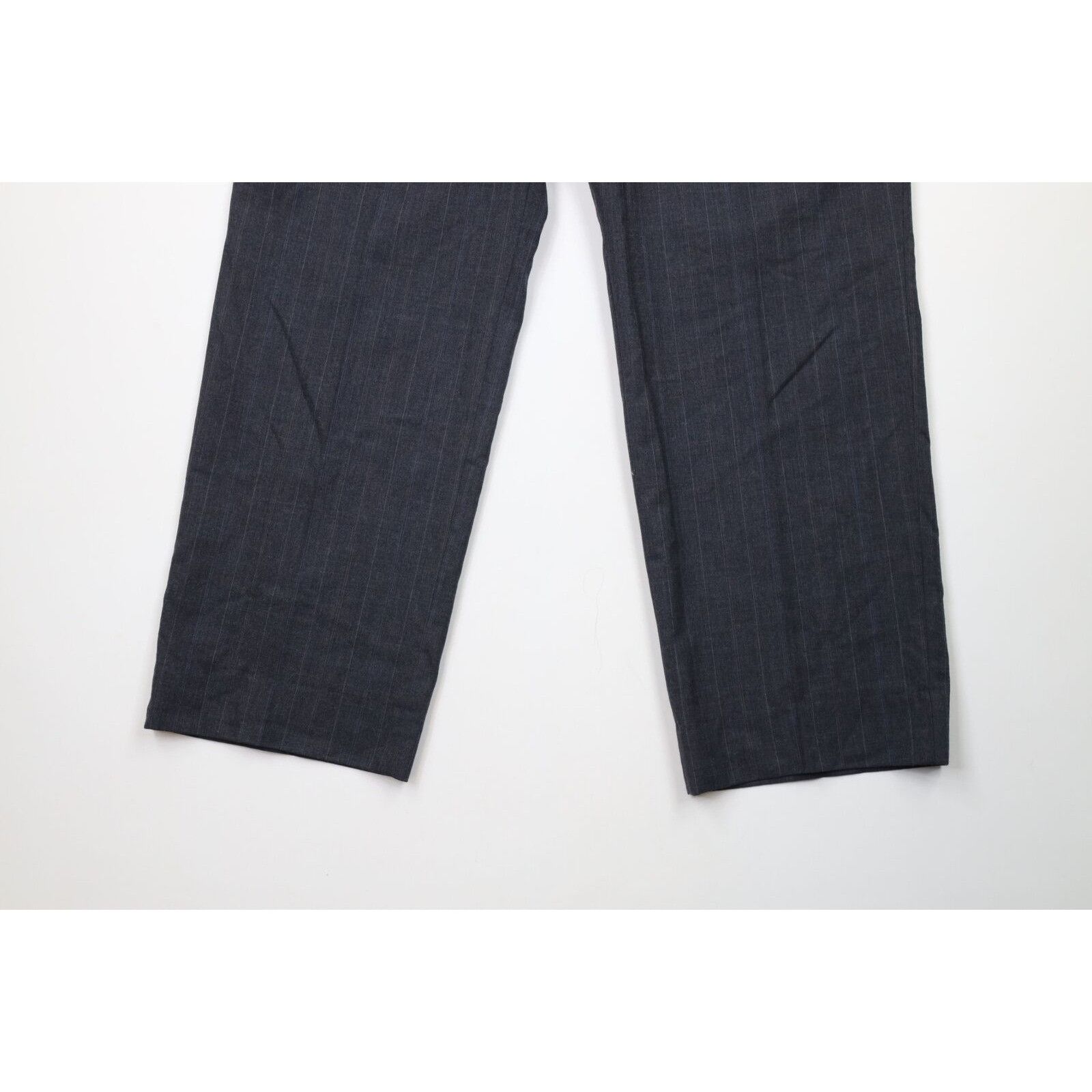 Vintage Vintage 70s Streetwear Wool Striped Bell Bottoms Pants Size US 38 / EU 54 - 4 Thumbnail