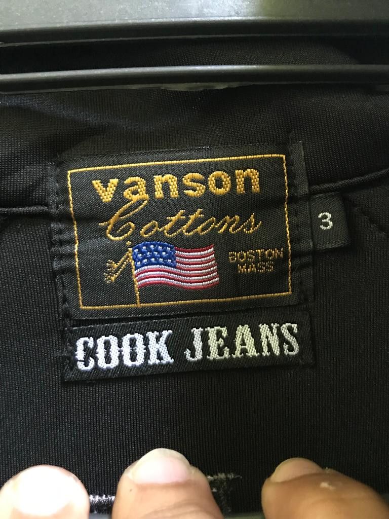 Vanson Leathers Vanson Cottons Cook Jeans 40 Annyversary Jacket Size US M / EU 48-50 / 2 - 3 Thumbnail