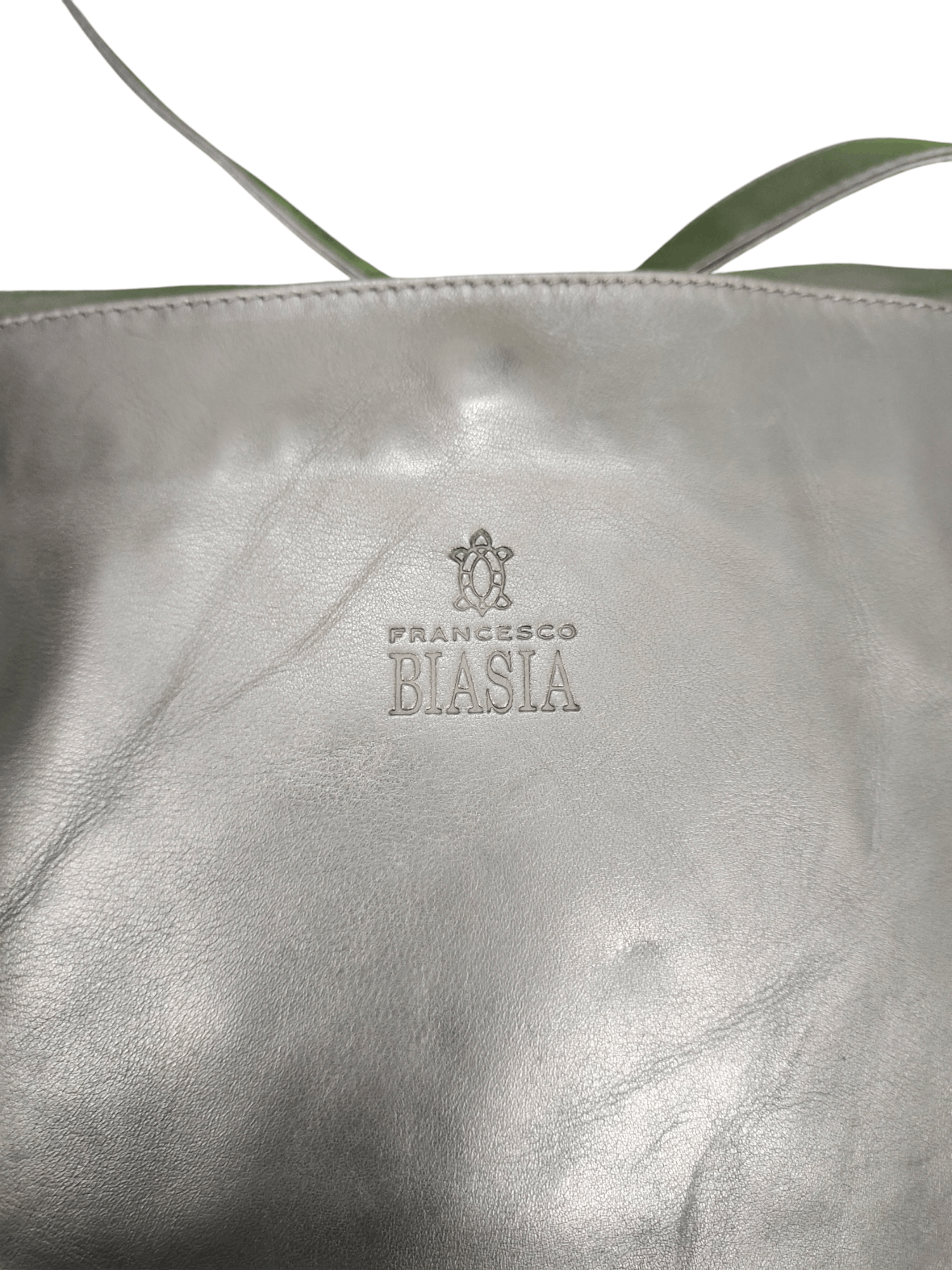 Genuine Leather Vintage Francesco Biasia Italy Patina Leather Shoulder Bag Size ONE SIZE - 6 Thumbnail