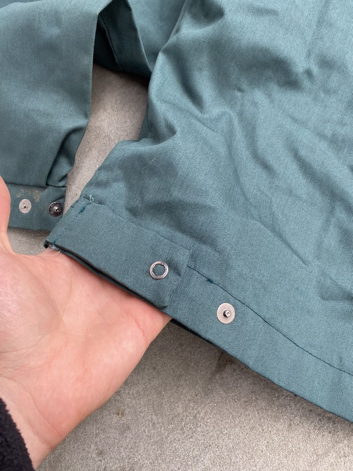 Le Laboureur Vintage 70s French Sanfor Chore Work Jacket Button Up Size US M / EU 48-50 / 2 - 13 Thumbnail