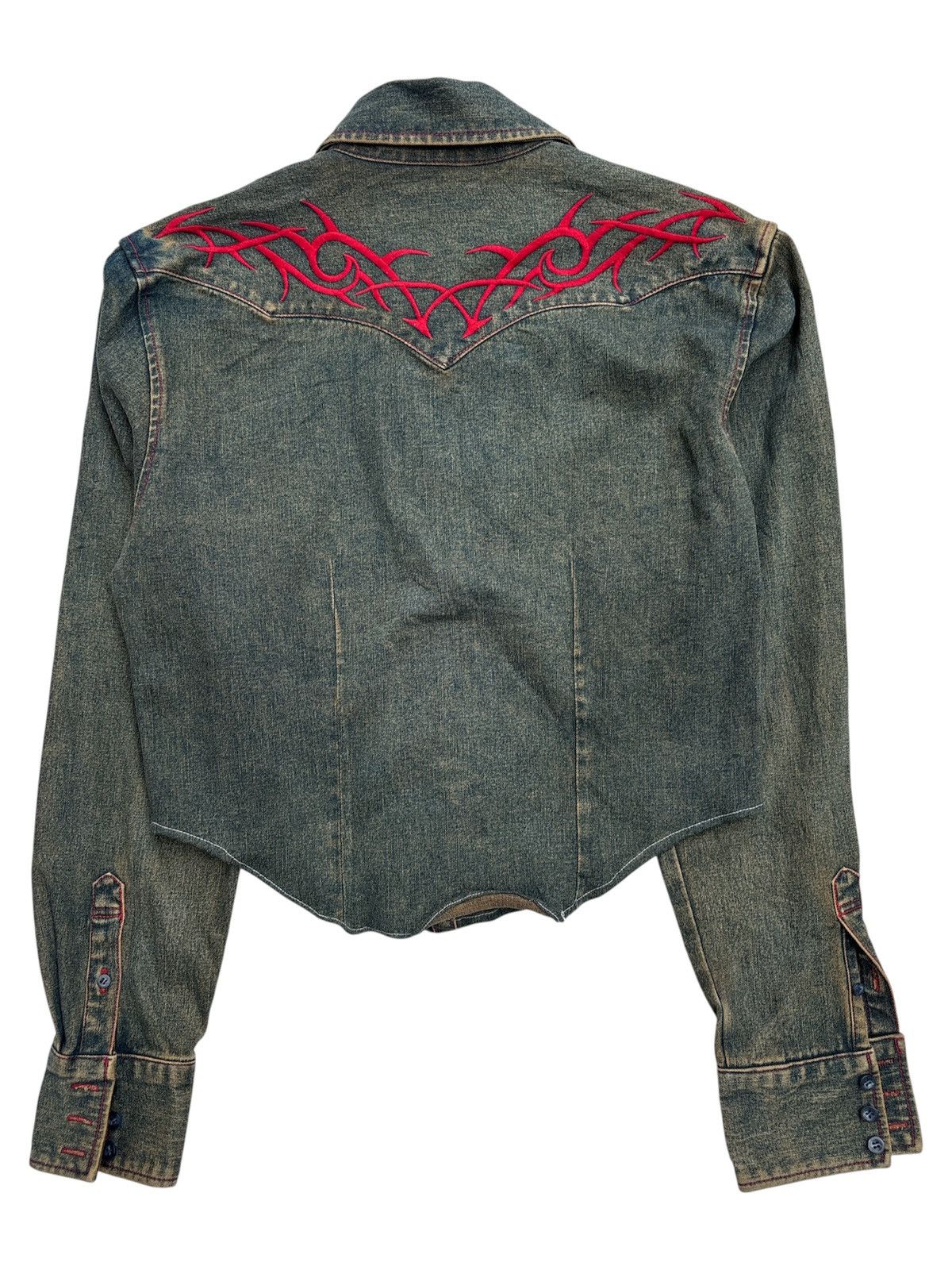 Tornado Mart Crop Tribal Western Jacket Size US L / EU 52-54 / 3 - 2 Thumbnail