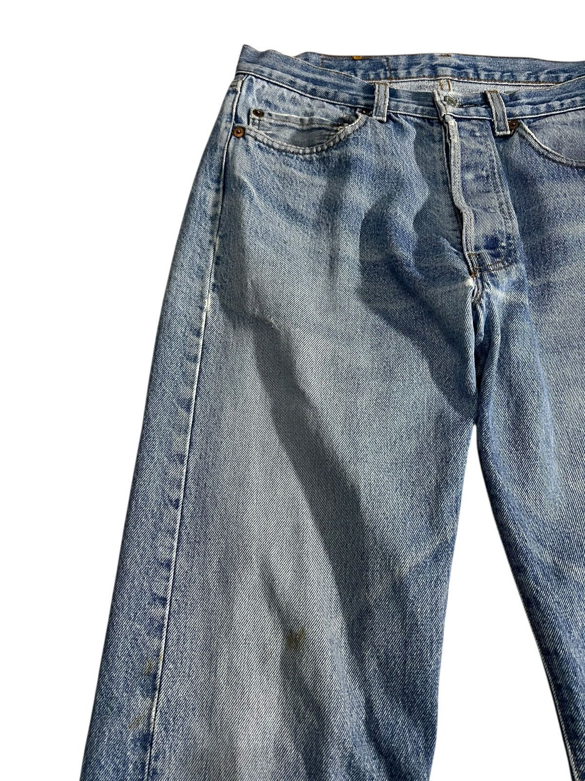 Levi's 80’s Levi’s 501 Light Wash Jean USA Size US 30 / EU 46 - 3 Thumbnail