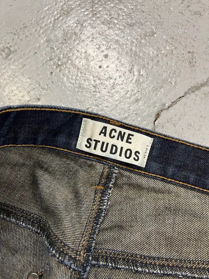 Acne Studios Acne Studios Blue Brut Denim Jeans Size US 30 / EU 46 - 10 Thumbnail