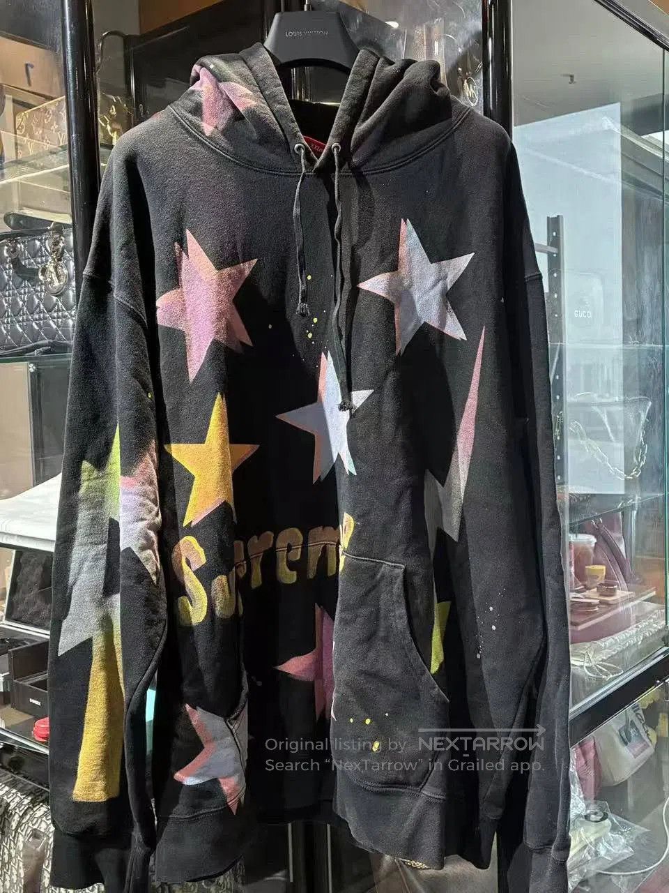 Supreme Supreme Gonz Stars Hooded Sweatshirt Size XXL. Size US XXL / EU 58 / 5 - 2 Thumbnail