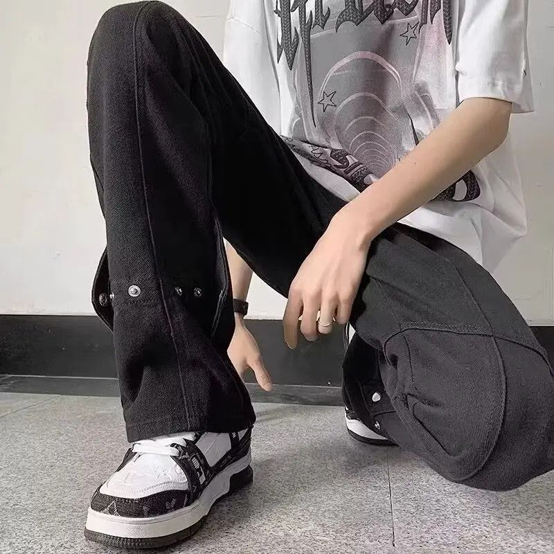 Japanese Brand × Jean Retro loose high street jeans Size US 32 / EU 48 - 4 Thumbnail