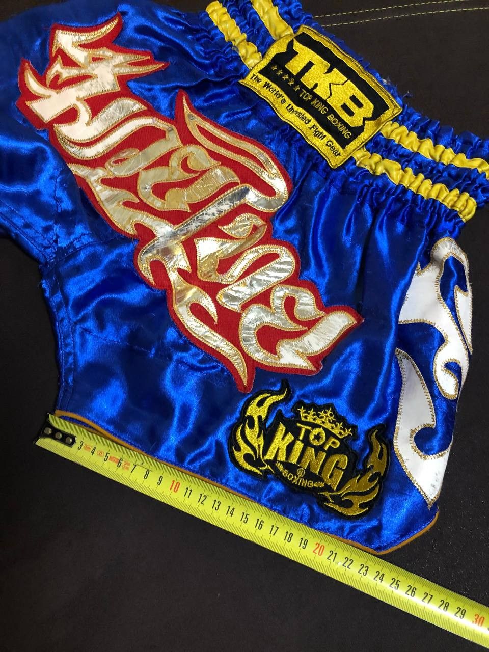 Vintage Muay Thai Boxing Shorts BS KickBoxing MMA Shorts Size US 30 / EU 46 - 10 Thumbnail