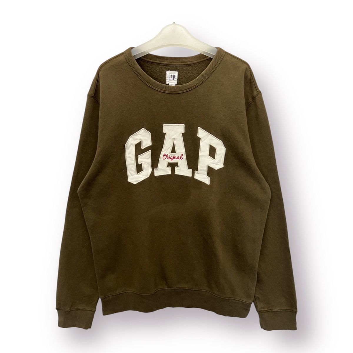 Gap 🔥 Vintage GAP ROUNDNECK SWEATSHIRT - M Size US S / EU 44-46 / 1 - 1 Thumbnail