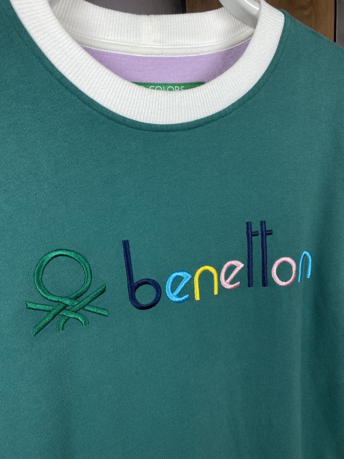 Benetton 🔥Sweatshirt United Colors Of Benetton Made In Italy Luxury🔥 Size US M / EU 48-50 / 2 - 8 Thumbnail