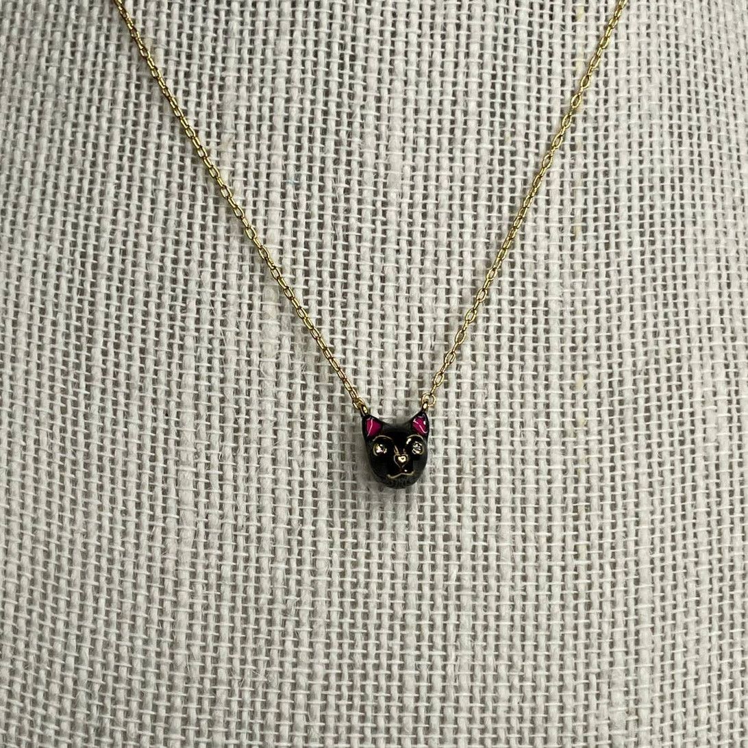 Kate Spade Kate spade house cat mini pendant necklace Size ONE SIZE - 5 Thumbnail