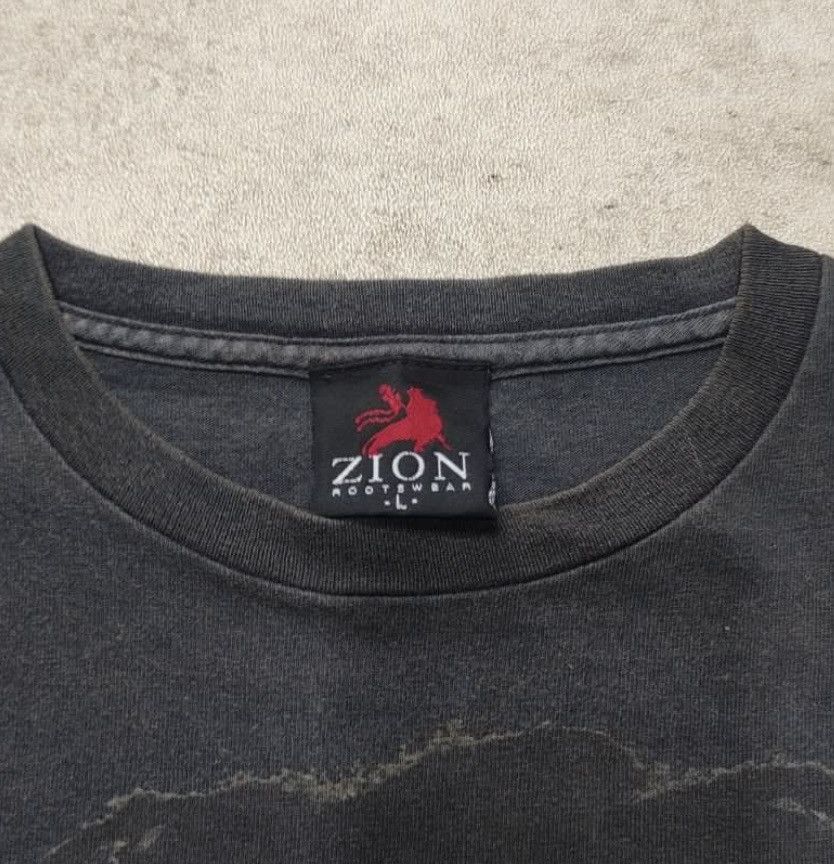 Vintage Vintage Bob Marley Sun Faded Tee Size US L / EU 52-54 / 3 - 3 Thumbnail